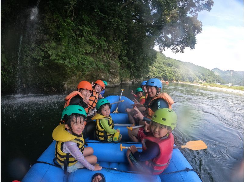 [Kumamoto / Kuma River] Kuma River Rafting ★ Naughty Family Course (PM course, 4 years old-OK, weekdays only)の紹介画像