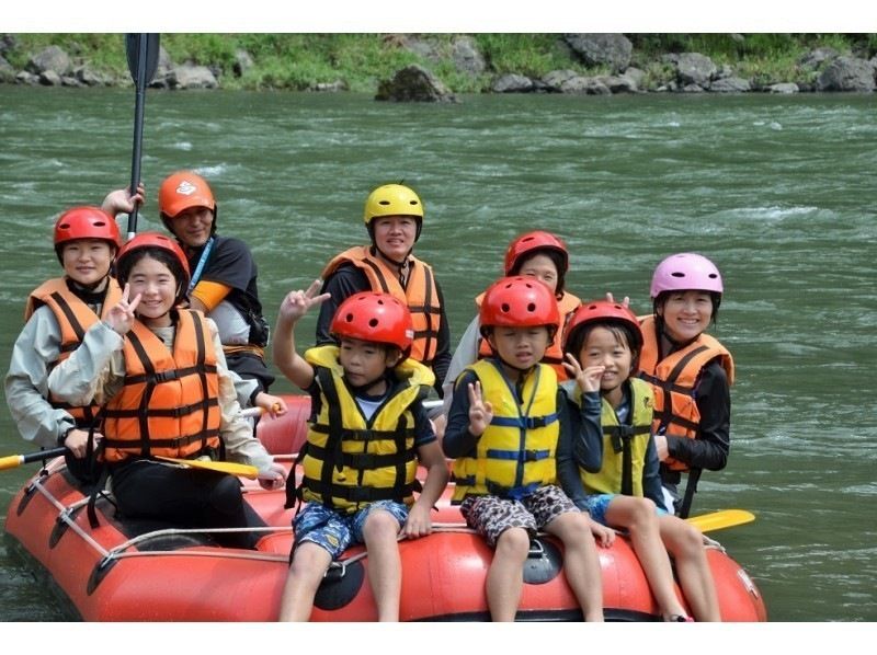 [Kumamoto / Kuma River] Kuma River Rafting ★ Naughty Family Course (PM course, 4 years old-OK, weekdays only)の紹介画像