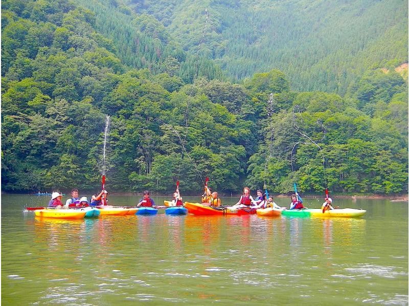 [群马/水上/利根川/堂本湖]漂流＆独木舟★组合之旅（1日游含午餐）免费照片和视频 の紹介画像