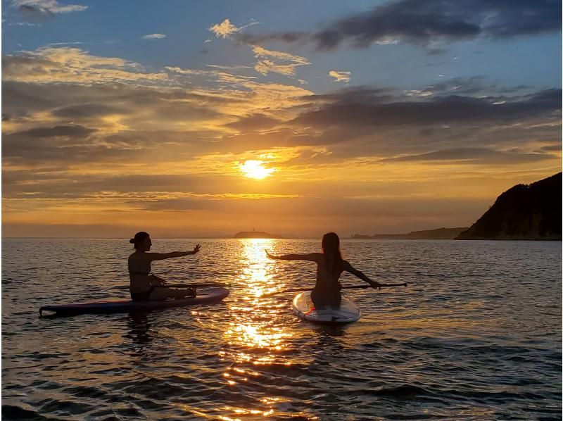 Sunset SUP (with photography)