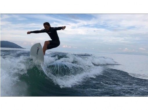 Shiga / Lake Biwa] Surfing at Lake Biwa ♪ Wake surfing