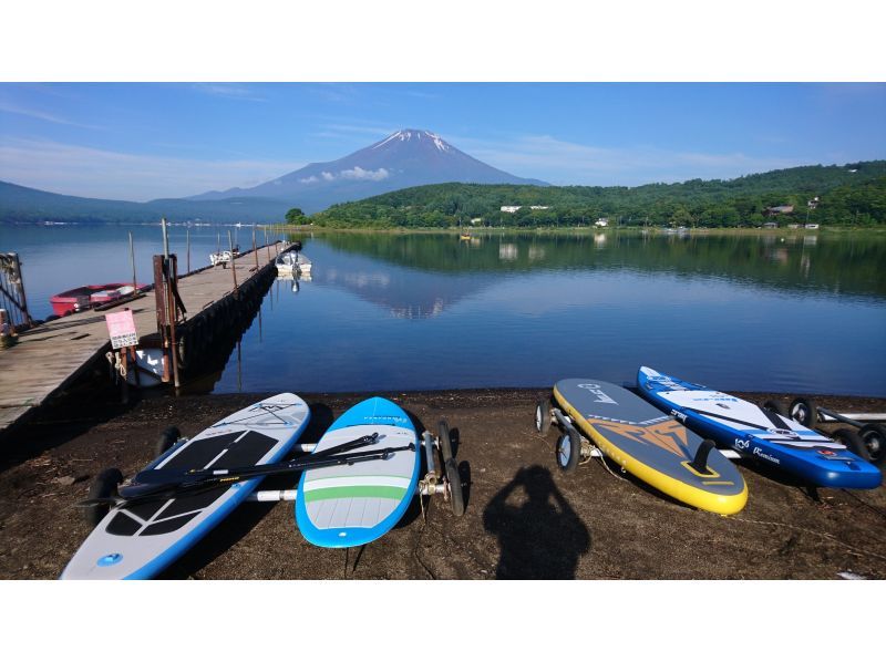 [Yamanashi / Lake Yamanaka] Tandem SUP for 2 adults ☆ No swimsuit OKの紹介画像