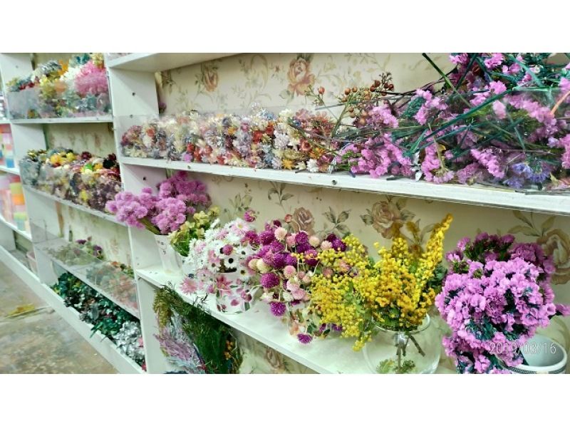【아이치·나고야역 5분】 “하바리움 체험” 편하게 1개 도전! 꽃 재료는 300 종류도 있습니다! 당일 예약 OK!の紹介画像