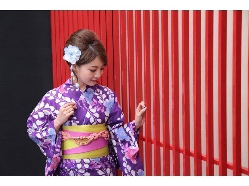 Kyoto Shijo Kimono Rental can enjoy it slowly without worrying about the return time! Yukata takeaway plan (summer only)の紹介画像