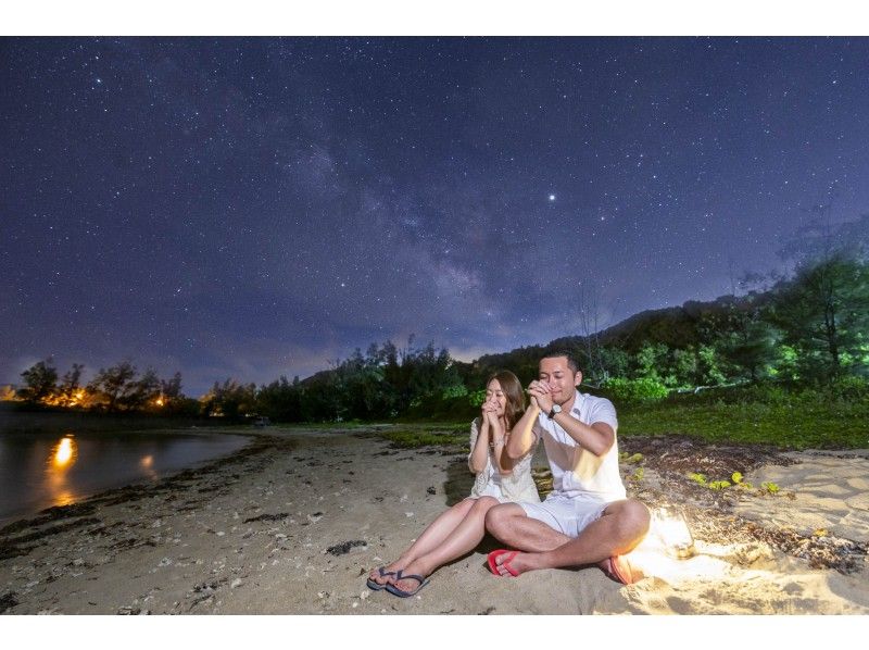 [Uruma City, Okinawa] A starry sky photographer is impressed with a commemorative photo shoot! Special plan using propsの紹介画像