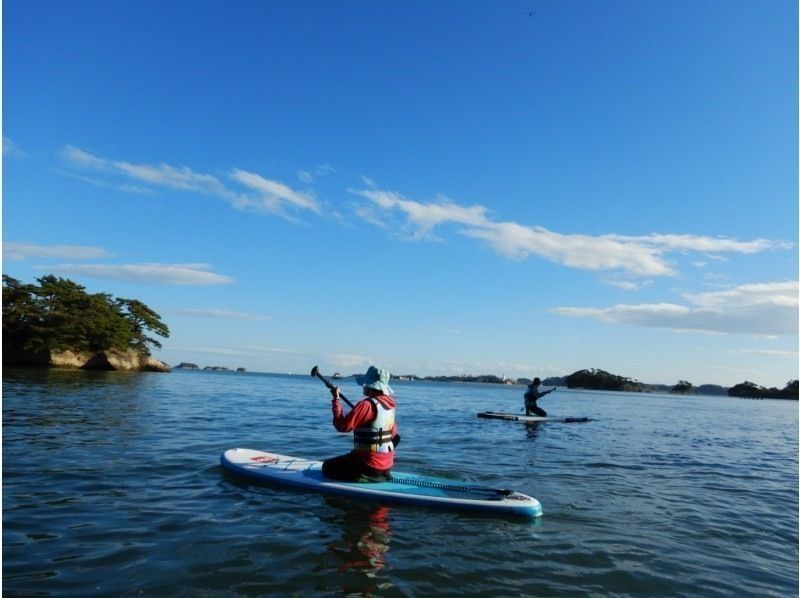 【松島湾・無人島or馬の背】完全プライベート♡ 贅沢SUPクルージング (=^ェ^=)写真プレゼント＼時間のリクエストも出来ます／の紹介画像