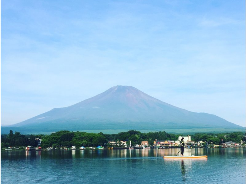 【亲子/宠物可入内】富士山悠闲SUP体验の紹介画像