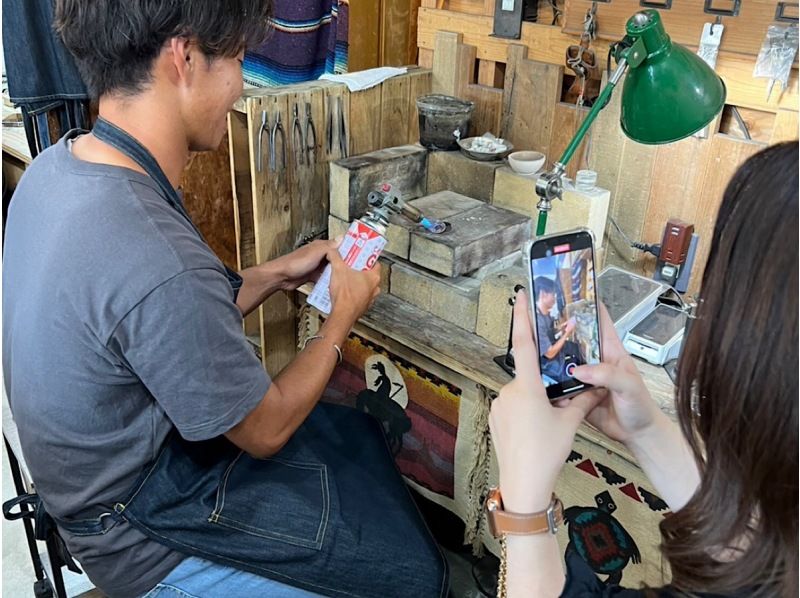 [Nara/Tenri] Experience making two items, a ring and a pendant, with two coins! Reservations accepted up to 1 hour before the day of the event and take-home available on the dayの紹介画像