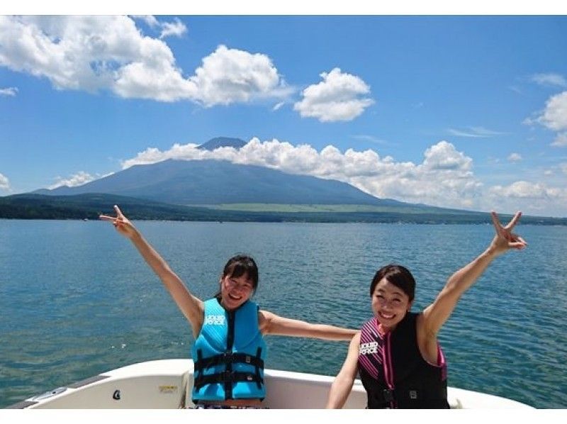[ยามานาชิจังหวัด, ทะเลสาบยามานากะ] แผนประสบการณ์การเล่น SUP (Sap) และชมภูเขาไฟฟูจิの紹介画像