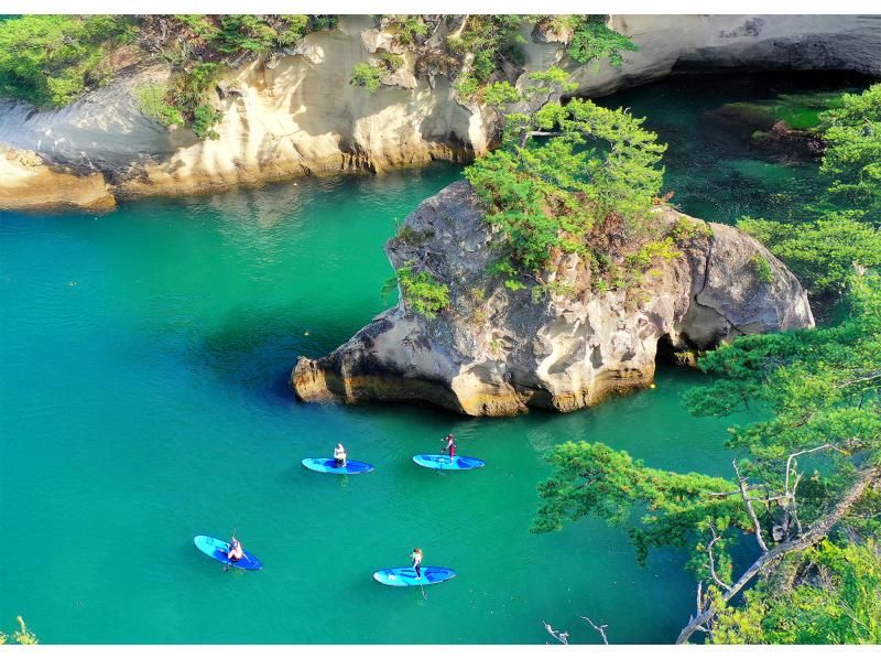 [มิยางิ / มัตสึชิมะ] ประสบการณ์ SUP หลักสูตรครึ่งวันที่คุณสามารถเพลิดเพลินกับทัศนียภาพอันงดงามของสามมุมมองของญี่ปุ่น (ด้วย GoPro, SLR, การถ่ายภาพด้วยโดรน)の紹介画像