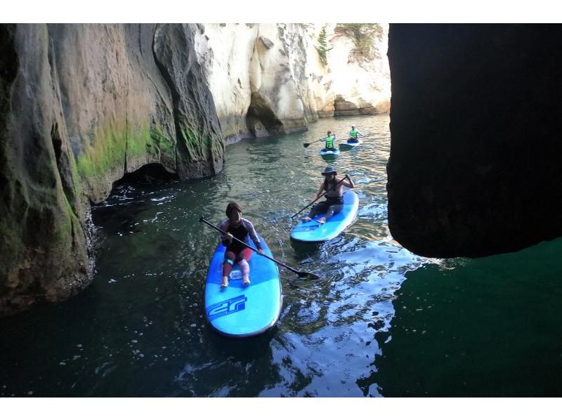 【宮城・松島・SUP・経験者】楽しく漕いでレベルアップ半日コース（GoPro・一眼・ドローン撮影付き）ファミリー・カップル・女性におススメ