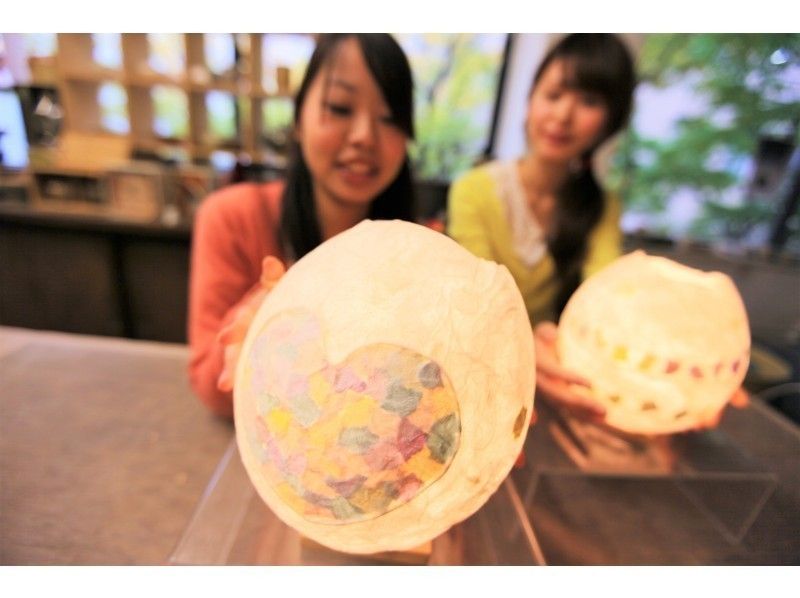 [Osaka Namba] Lighting craft one day experience ☆ Warm indirect lighting of Japanese paper ☆