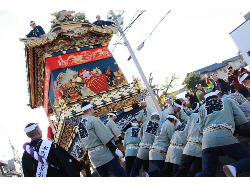 [Saitama Prefecture/Chichibu] UNESCO Intangible Cultural Heritage! Chichibu Night Festival float pulling experience + Chichibu sightseeing information with guideの紹介画像