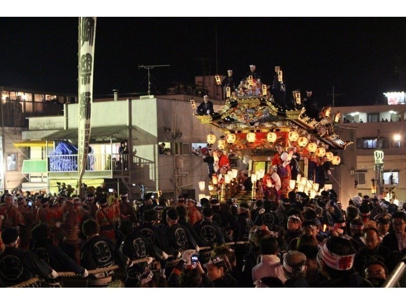 [Chichibu, Saitama Prefecture] One of Japan's three major float festivals! Experience pulling a float at the Chichibu Night Festival + a guide will show you the charms of Chichibu! At night, enjoy a special seating experience watching Kabuki!の紹介画像