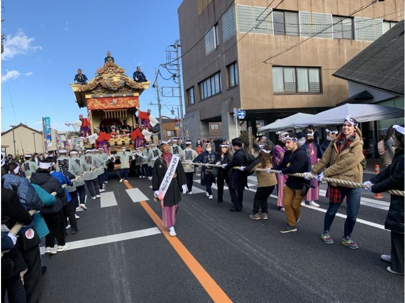 [Chichibu, Saitama Prefecture] One of Japan's three major float festivals! Experience pulling a float at the Chichibu Night Festival + a guide will show you the charms of Chichibu! At night, enjoy a special seating experience watching Kabuki!の紹介画像
