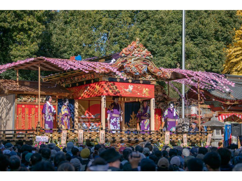 [Chichibu, Saitama Prefecture] One of Japan's three major float festivals! Experience pulling a float at the Chichibu Night Festival + a guide will show you the charms of Chichibu! At night, enjoy a special seating experience watching Kabuki!の紹介画像