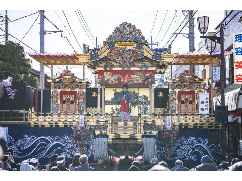 [Chichibu, Saitama Prefecture] One of Japan's three major float festivals! Experience pulling a float at the Chichibu Night Festival + a guide will show you the charms of Chichibu! At night, enjoy a special seating experience watching Kabuki!の紹介画像