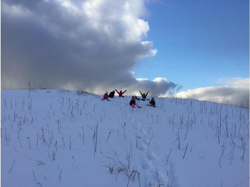 [Hokkaido ・ Shiretoko] Shiretoko Utoro Frepe Waterfall Snowshoes Ing tour [with free transfer]の紹介画像