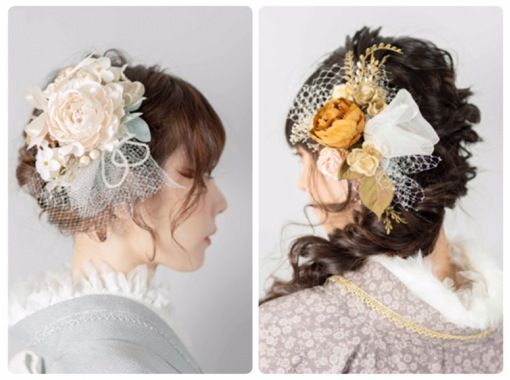 金沢 兼六園店 着物一式 ヘアセット付 着付け込プラン 雨の日は雨傘無料レンタル中 アクティビティジャパン