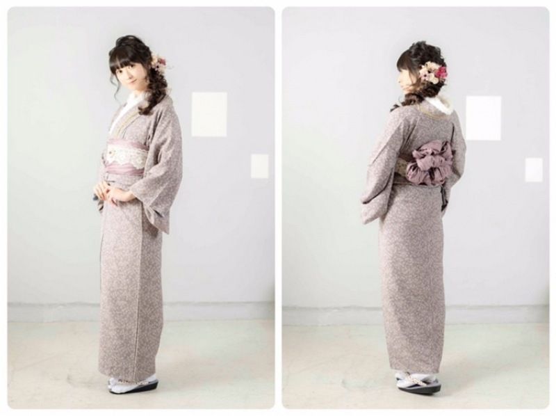 [Kanazawa/Kenrokuen store]★Kimono set & hair set & dressing plan included! Free umbrella rental on rainy days♪の紹介画像