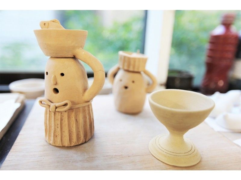 名古屋栄】シーサーづくり陶芸体験☆ハニワや動物も自由に形作れる