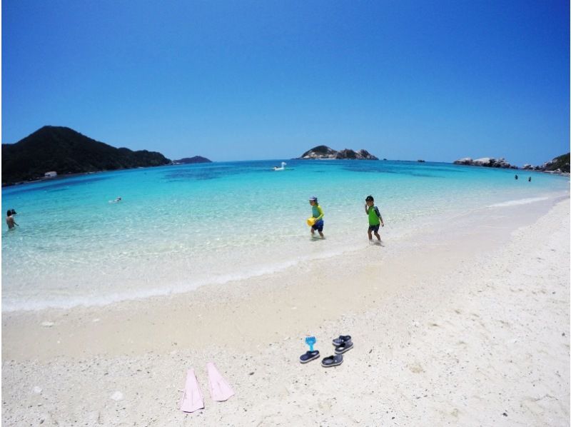 [April-July /Naha From the port] Going by ferry ★ with lunch ★ Tokashiki Island Abaren beach day return bathing tour ♪の紹介画像