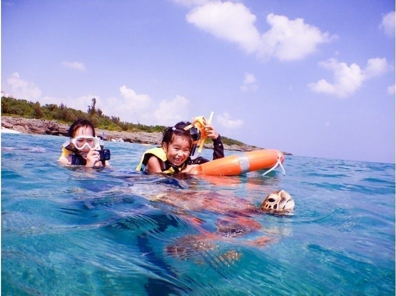 【沖繩·宮古島】1組包機★海龜浮潛！可以看到Nemo和珊瑚♪3歲~OKの紹介画像