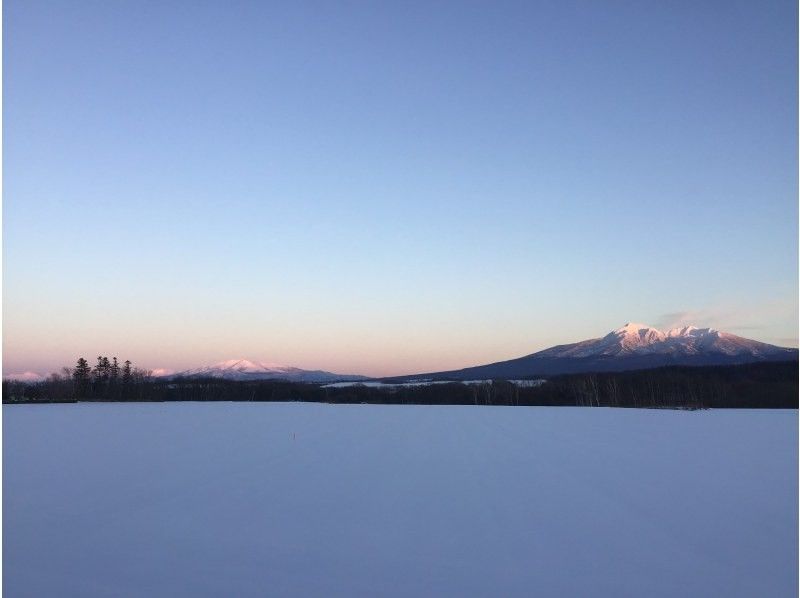 WS JR知床斜里駅発・知床　冬の一日満喫ツアー森歩き絶景スノーシュー付帯【無料送迎付】の紹介画像