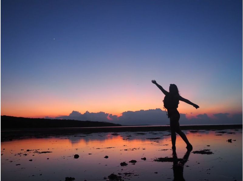 [Iriomote Island/Night] Enjoy an evening adventure at a World Heritage Site! Sunset & Twilight SUP or Canoe [Free photo data/equipment]の紹介画像