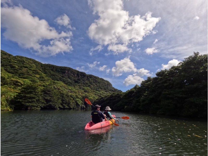 【이리 오모테 섬 / 반나절】 「산가라 폭포」를 목표로! 세계 유산 이리 오모테 섬에서 선택할 수있는 SUP / 카누 & 트레킹 【사진 데이터 무료】 SALE!の紹介画像