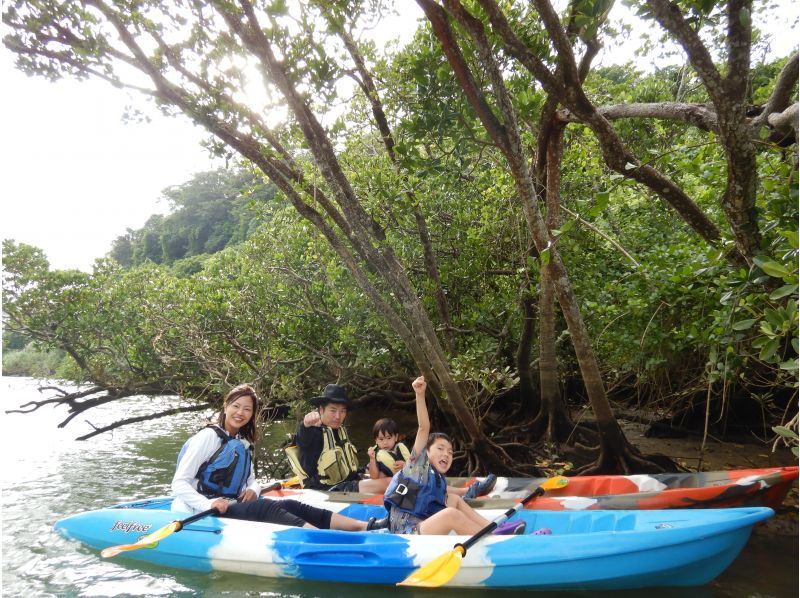 Family Discount [Central Main Island] Mangrove Kayak Tour★Free for 1 child under junior high school age and half price★Gift tour image!の紹介画像