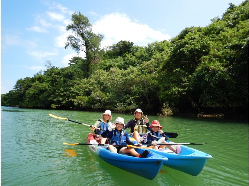 Family Discount [Central Main Island] Mangrove Kayak Tour★Free for 1 child under junior high school age and half price★Gift tour image!の紹介画像