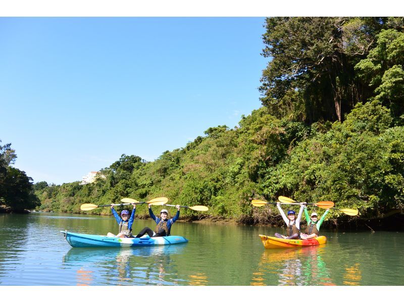 家庭折扣/特惠[主岛/嘉手纳]红树林皮艇之旅★&ldquo; 3致密&rdquo;措施非常完美！中生代以下一个孩子免费半价★旅游形象礼物！の紹介画像