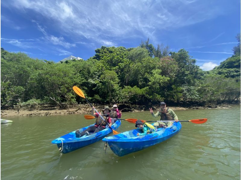 家庭折扣/特惠[主岛/嘉手纳]红树林皮艇之旅★&ldquo; 3致密&rdquo;措施非常完美！中生代以下一个孩子免费半价★旅游形象礼物！の紹介画像