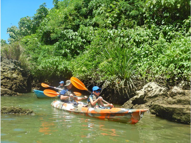 家庭折扣/特惠[主岛/嘉手纳]红树林皮艇之旅★&ldquo; 3致密&rdquo;措施非常完美！中生代以下一个孩子免费半价★旅游形象礼物！の紹介画像