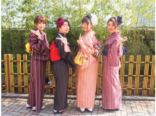 東京 浅草 友達プラン 男女とわず2名様 ご利用できるお得ブラン プロ美容師ヘアセット 髪飾り込み 女性のみ アクティビティジャパン