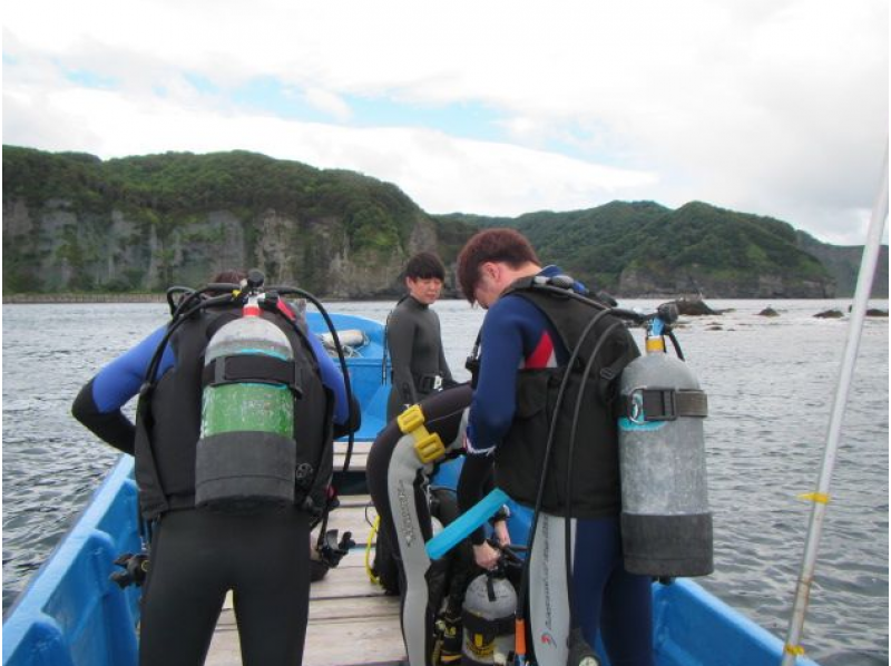 【北海道・積丹】安心のシュノーケリング講習つき体験ダイビング♪の紹介画像