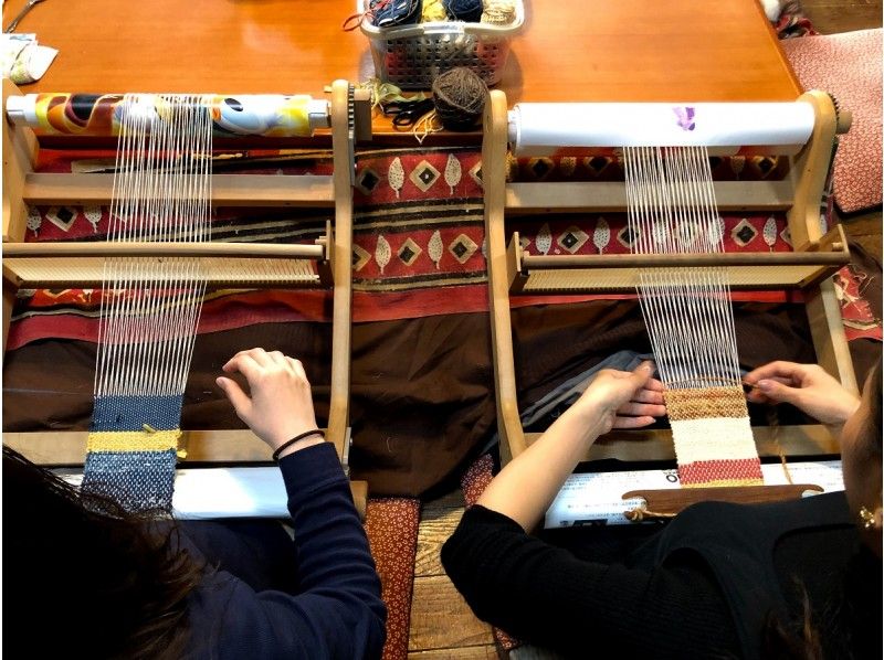 【栃木・那須】古民家のカフェで手織り体験（テーブルセンターまたはコースター）お子さま・初心者も歓迎！の紹介画像