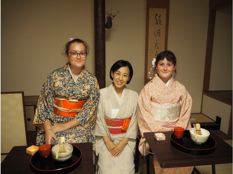 [广岛/宫岛]和服日本文化体验“茶道”“书法”“和服”租借“の紹介画像
