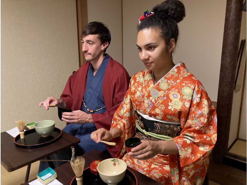 [广岛/宫岛]和服日本文化体验“茶道”“书法”“和服”租借“の紹介画像