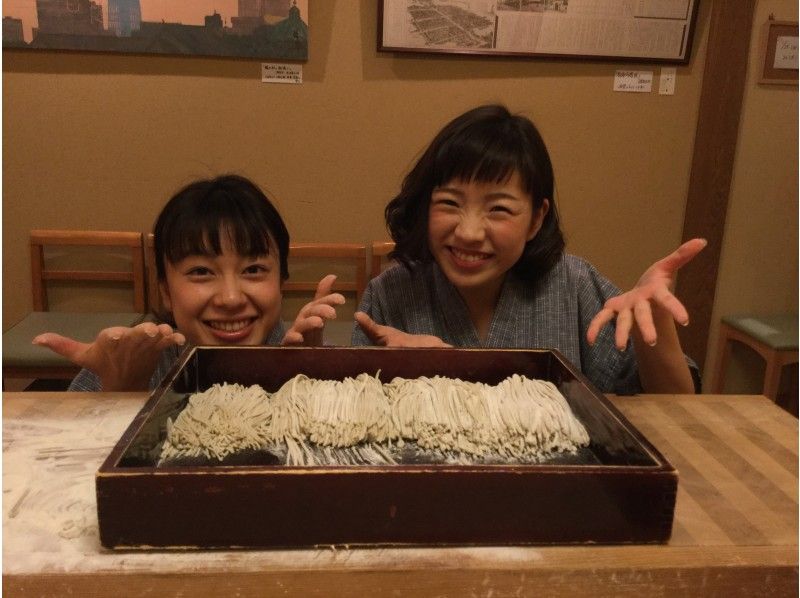この道46年！そば屋の主人が教えるそば打ち体験（試食＆お土産