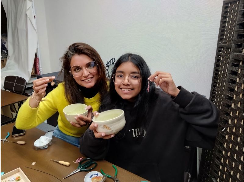 【京都・四条大宮】今流行りの水引で髪飾りや和雑貨を作りましょう☆2時間コースの紹介画像