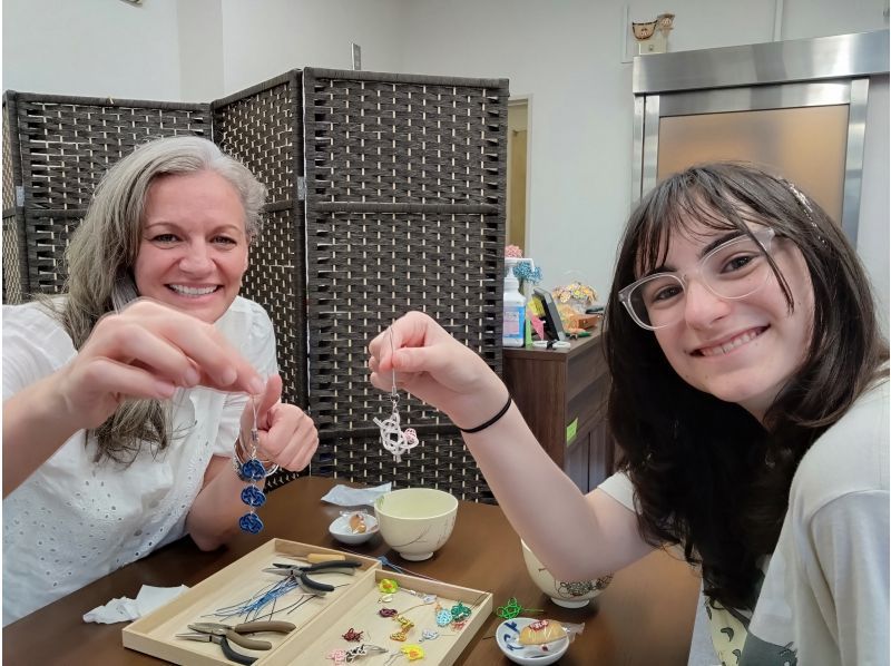 【京都・四条大宮】今流行りの水引で髪飾りや和雑貨を作りましょう☆2時間コースの紹介画像