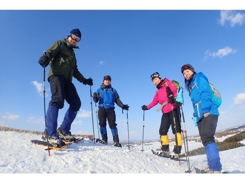 【北海道/富良野/美瑛】札幌出发，享受北海道冬季一日游——狗拉雪橇、雪鞋、胖胎车、泡温泉！の紹介画像