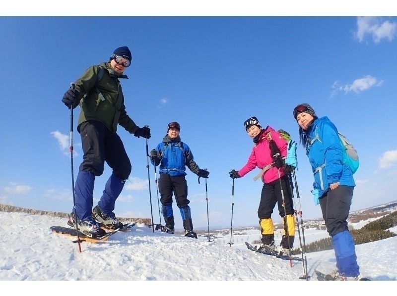 【北海道/富良野/美瑛】从札幌出发的北海道冬季一日游计划——狗拉雪橇、雪鞋徒步、温泉！の紹介画像