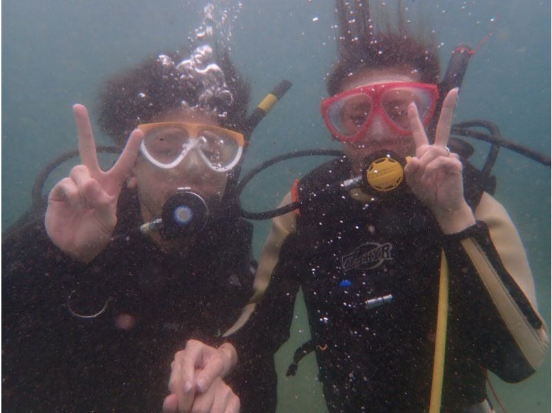 【渋谷から土、日曜日、無料送迎/ダイナミックな地形に驚愕】 ボートダイビングなど更に遊べるアドバンス取得プラン(最大潜水深度30m)の紹介画像