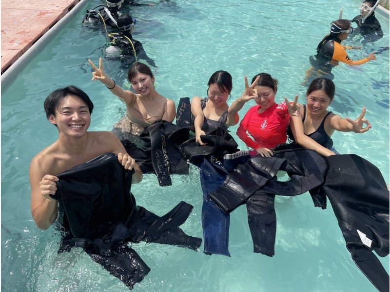 『ドライスーツ無料！渋谷から木、金、土曜日/送迎無料』体験ダイビングの紹介画像