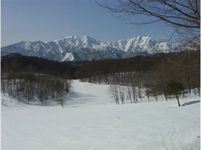 プライベートプラン【長野・大町市　スノーシュー・かんじき】冬山の美しさを感じよう！（半日コース）6才から参加可　お一人様でも2名料金で参加可の紹介画像