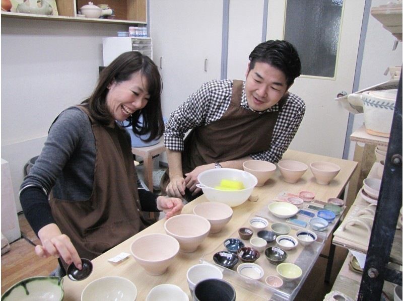 【東京・赤羽橋】電動ろくろコース「カップルプラン」陶芸デート！駅近！当日予約OK！【春先のお出かけに！】の紹介画像