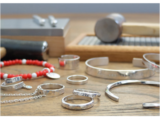 福岡 北九州 手作りアクセサリー１日体験教室 シルバーバングル Jr小倉駅より徒歩７分 アクティビティジャパン